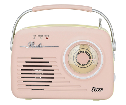 Radio i budzik ELTRA LUIZA SP-11 Różowy